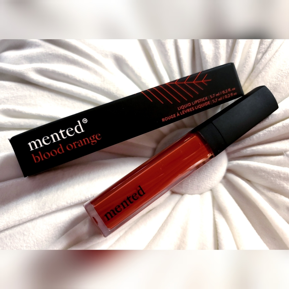 3/$13 MENTED Cosmetics "Blood Orange" Liquid Matte Lipstick 💄